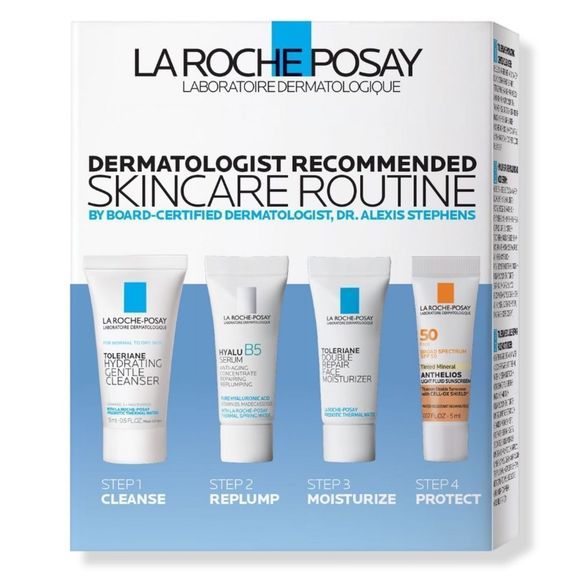 La Roche Posay Skincare 3 Laroche Posay Skincare Routine 4 Step Set